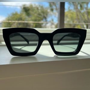 Anine Bing  Indio black sunglasses